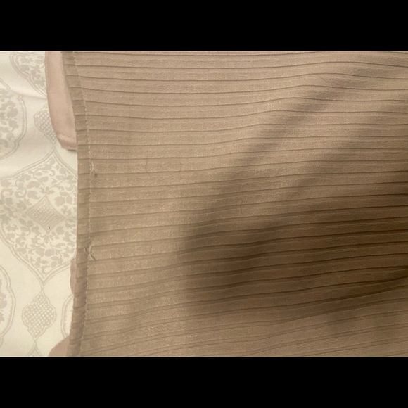 Showpo Petite Tan Ribbed off shoulder body suit - Picture 4 of 4